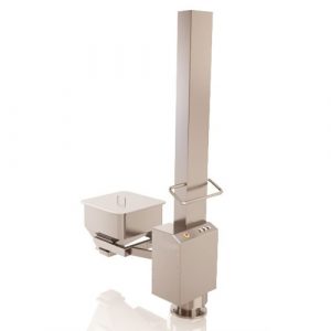 HEBE-UND DREHVORRICHTUNG Edelstahl